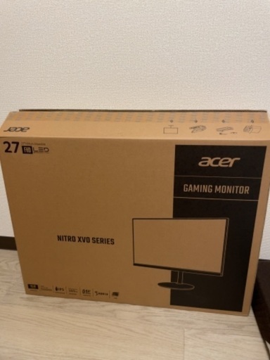acer XV270Pbmiiprx 27型ワイドゲーミングモニター