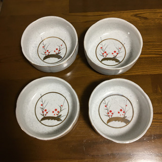 昔ながらの小鉢4皿