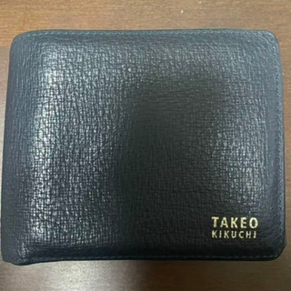 【TAKEO KIKUCHI】二つ折り財布