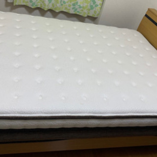 【受け渡し済み】マットレス・ダブルNスリープ ハード H1-CR2年使用未満