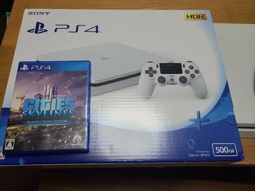 お取り引き先が決まりました美品　プレステ４　500GBシムシティセット