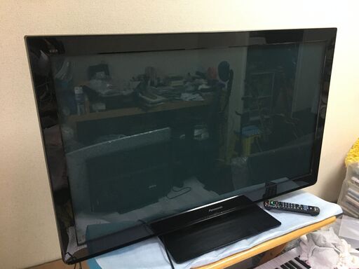 Panasonic プラズマテレビ TH-P46ST3 2011年製 46V VIERA ３D 純正リモコン・取説 付