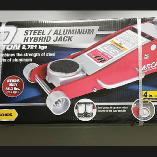 メンテナンス用品 【新品 3台入荷】アルミ ジャッキ 3t 新品 未使用未 