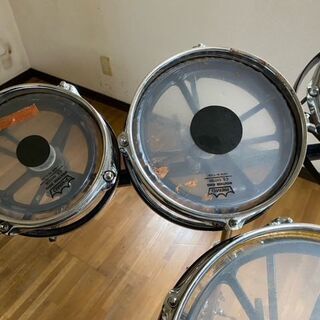 REMO　ロートタム　7点セット　6/8/10/12/14/16/18　PERALスタンド付き　福岡県飯塚市　直接取引限定