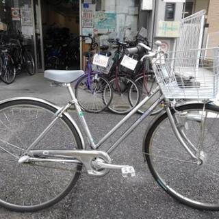 中古自転車1517 マルイシ 27インチ 3段ギヤ LEDオートライト 