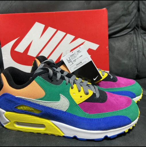 新品未使用 US9.5 AirMax90 Viotech CD0917-600 エアマックス90