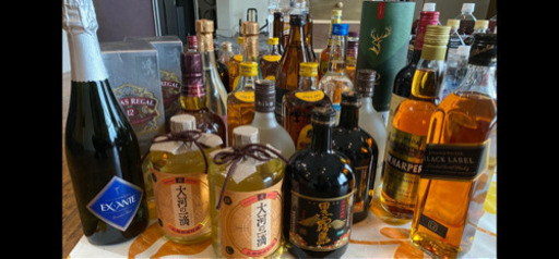 新品未開封のお酒など36本 あります。4万円→2.7万円