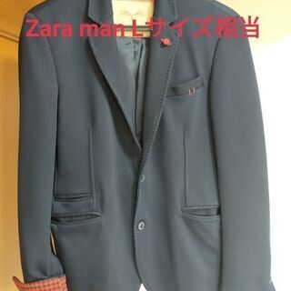 Zara man  春夏 テーラードジャケット(ストレッチ素材)