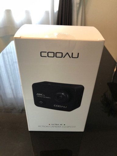【新品未使用】アクションカメラ　COOAU 最新版4K/60fps