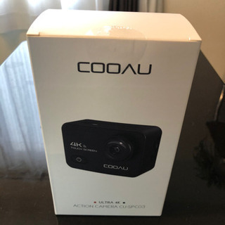 【新品未使用】アクションカメラ　COOAU 最新版4K/60fps