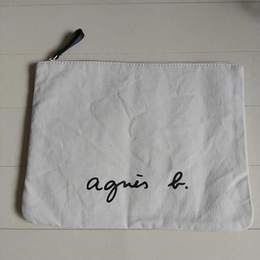 新品 agnes b. アニエスベー クラッチバッグ(保存袋付き)