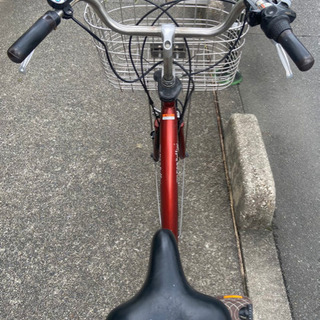 YAMAHA 電動自転車　ラフィーニ　大型カゴ