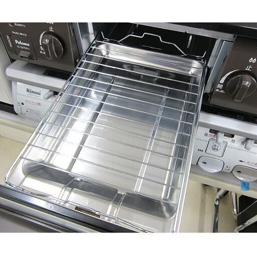 パロマ ガステーブル LPガス 2019年製 幅56cm 左強火 水無しグリル IC