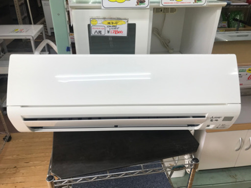 【リサイクルサービス八光　田上店　安心の3か月保証　配達・設置OK】三菱電機 MITSUBISHI ELECTRIC MSZ-GE2216-W-IN [エアコン 6畳 ピュアホワイト 霧ヶ峰 GEシリーズ]