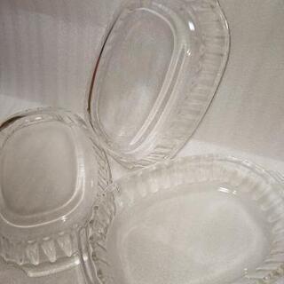 【ネット決済】PYREX ガラス製 グラタン皿