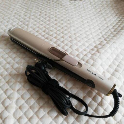 Tescom マイナスイオンスチームヘアーアイロン ミラクル 池上の美容家電 ヘアケア の中古あげます 譲ります ジモティーで不用品の処分