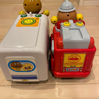 【ネット決済】おしゃべりアンパンマン　消防車と新幹線