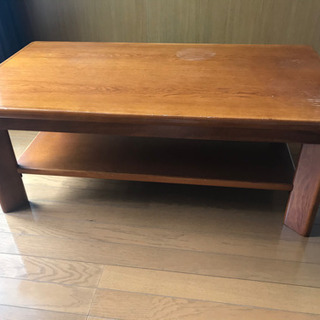 木製リビングテーブル　値下げします！