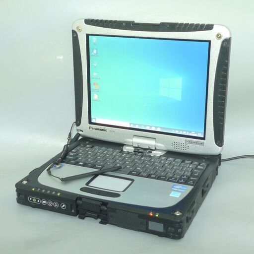 送料無料 日本製 タフブック 中古良品 Windows10 10.1型 Panasonic CF-19AW1ADS Core i5 4GB 320G 無線 Bluetooth Office済 タッチペン対応