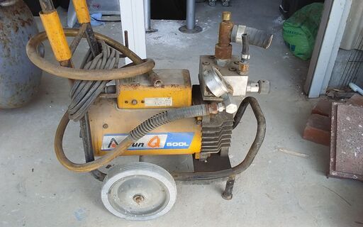 ★引取り限定★エアレス塗装機★サンＱ500Ｌ　旭大隈産業株式会社　現状渡し