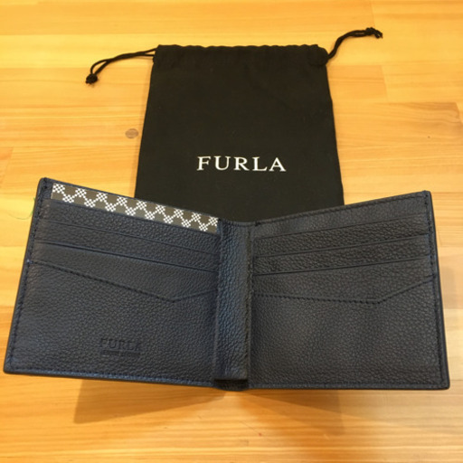 【新品未使用 限定】FURLA フルラ　メンズ　二つ折りウォレット