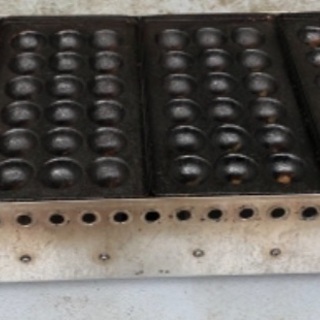 ガスたこ焼き器 銅板4丁セット