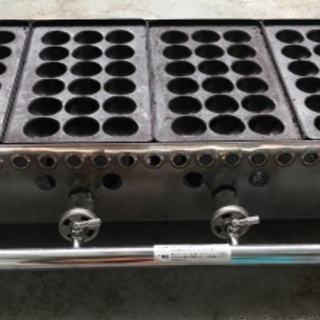 ガスたこ焼き器 銅板4丁セット