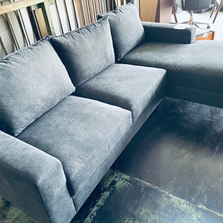 幅240cmのカウチソファー！1台限り39800円