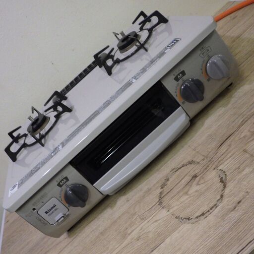 リンナイ ガステーブル DCM01BEL 都市ガス用 2018年製 ガスコンロ 左