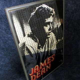 JAMES DEAN/ジェームズ・ディーン 俳優 鏡/ミラー 壁...