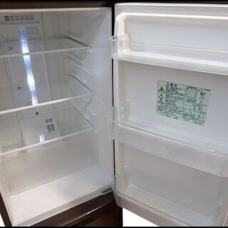 新札幌発 パナソニック パーソナル冷蔵庫 NR-B175W-T 168L 2ドア ブラウン 2013年製