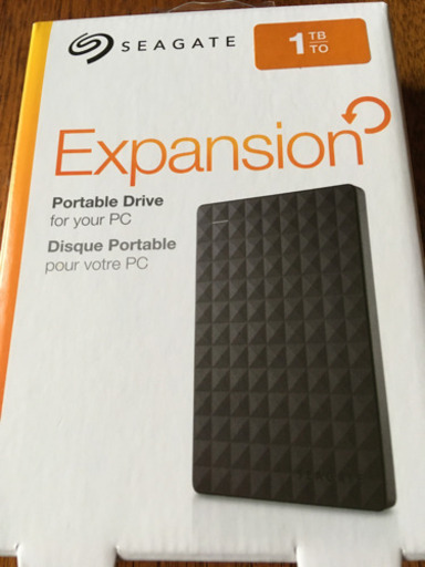 外付けHD   ＳEAGATE   1TＢ