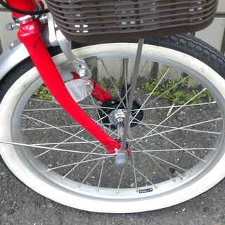 電動アシスト三輪車 18インチ】YAMAHA ヤマハ PAS パス 赤 レッド