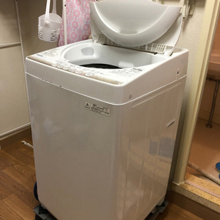 東芝洗濯機　2014年製&ランドリーラック【決まりました】