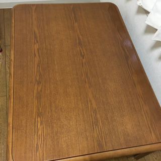 【無料】コタツ付き木製ローテーブル