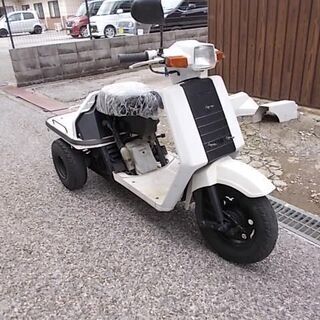 【購入済み！】ホンダ　ジャイロUP　2スト（白）実動中古車◆彦根市～