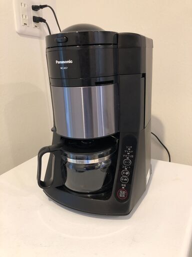 コーヒーメーカー　Panasonic NC-A57　美品！