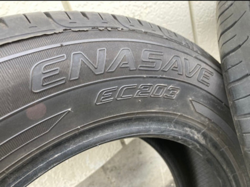 ダンロップエナセーブEC203 サイズ195/65R15 バリ山！9.5分山以上！4本セット　2017年製