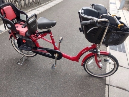 子供乗せ自転車　3人乗り 美品です！