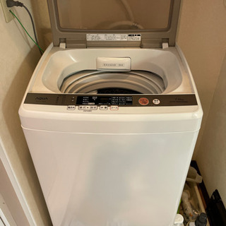 【受渡先決定】洗濯機(AQUA)