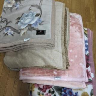 京都西川 ふかふか毛布【４枚セット】