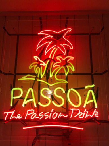 ネオン　サイン　passoa