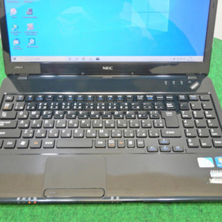 ノートpc LS150F26B ブラック 4GB RW 無線 Windows10 NEC LaVie S LS150/LS6B(CPU： Celeron 1000M 1.8GHz/メモリ