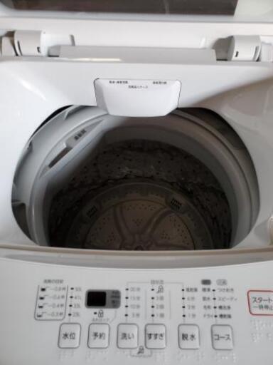 ニトリ 6.0kg 全自動電気洗濯機 NTR60-W 2019年製