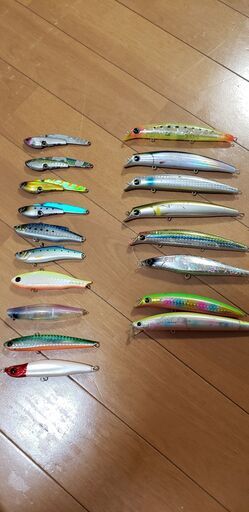 引退品販売　ルアー18点セット