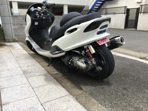 マジェスティ125 1 フルカスタム ロンホイ ローダウン ビックキャブ
