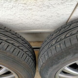 165/70r14　B15　タイヤ　ホイール付　ダンロップ