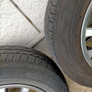 165/70r14　B15　タイヤ　ホイール付　ダンロップ