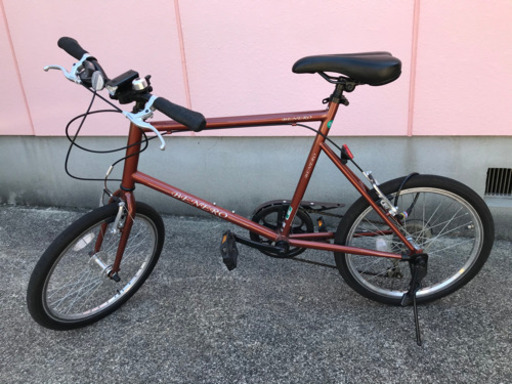 自転車★ミニベロ★ベネロ★ブラウン