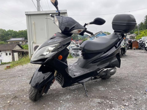 ★支払い総額 8.0万円★ KYMCO レーシングキング180FI リアボックス付き♪ 通勤通学最強！！ 180cc高速乗れる！ 関東圏内即日配送可能です！
